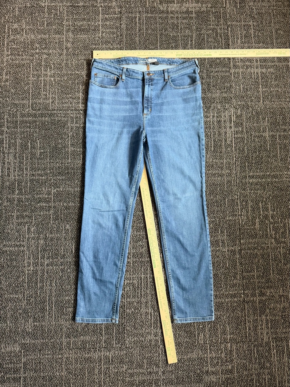Carhartt Womens Rugged Flex Slim Fit Tapered Leg Jeans Size 18 Tall